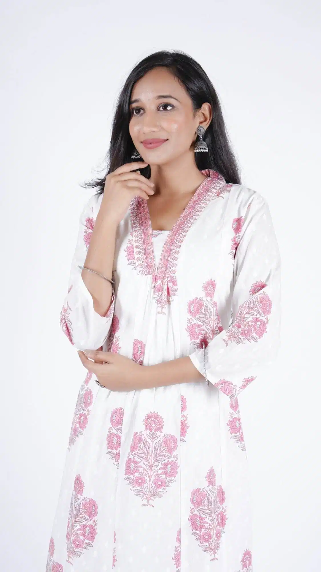 A line suit set with plazzo and dupptta - Image 3